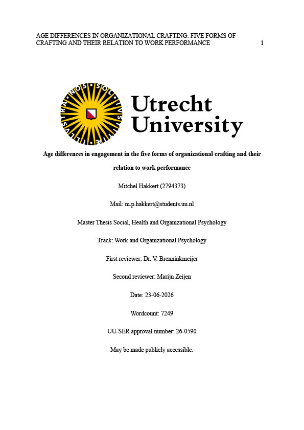 thesis-Jobcrafting-MitchelHakkert-1 2022 Uitkomsten vervolgonderzoek Jobcrafting Bjorn-Schouten